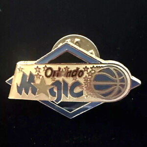 NBA Orlando Magic Small Pin 1992 Basketball Peter David Design Vintage